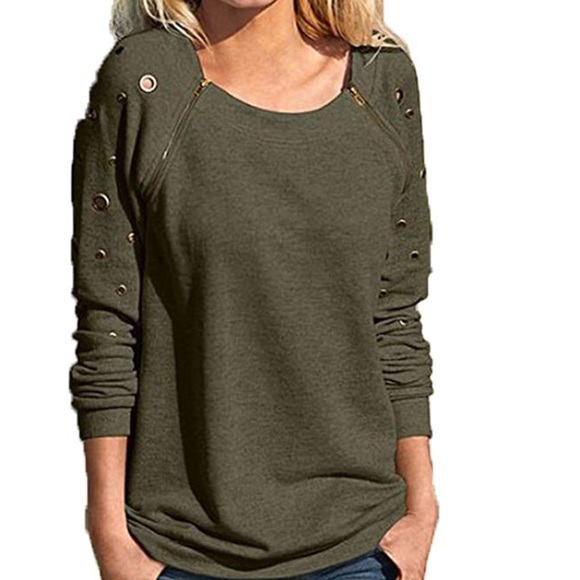 Tops - Beautiful women sweatshirt casual top